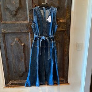 Karen Mullen denim dress size 8